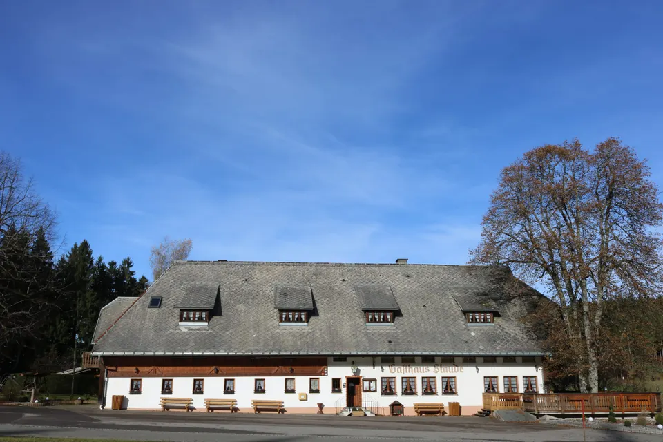 Front of the house with the terrace
