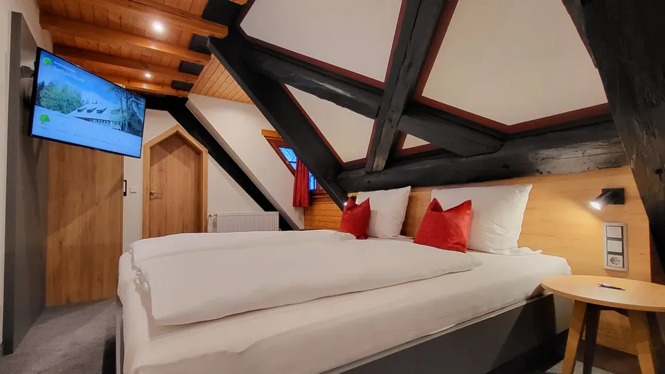 Double room under the eaves