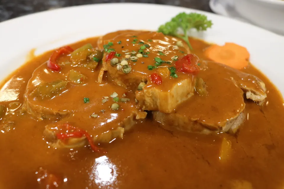 Pork in paprika sauce